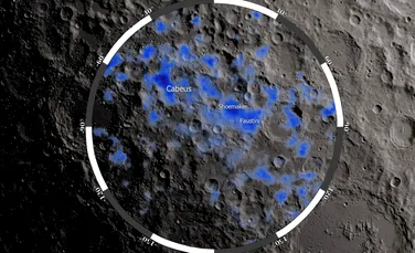 Noi indicii referitoare la originea apei care ar putea exista în interiorul Lunii