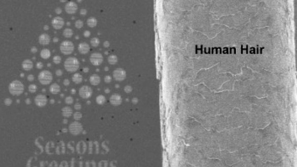 Aceasta este cea mai mica felicitare de Craciun!