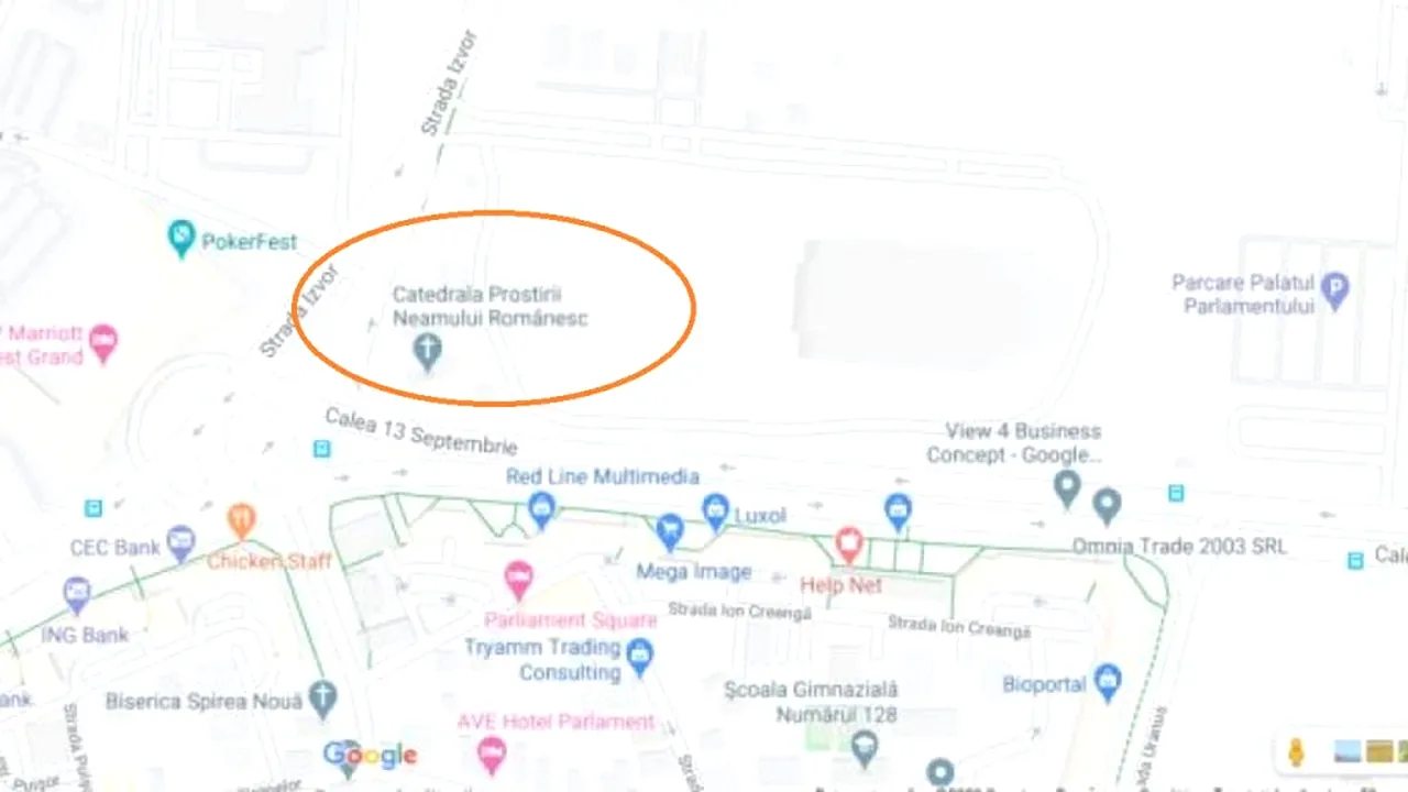 catedrala prostirii neamului google 
