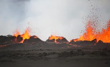 O nouă erupţie în zona vulcanului Bardarbunga. Islanda a coborât alerta de la roşu la portocaliu