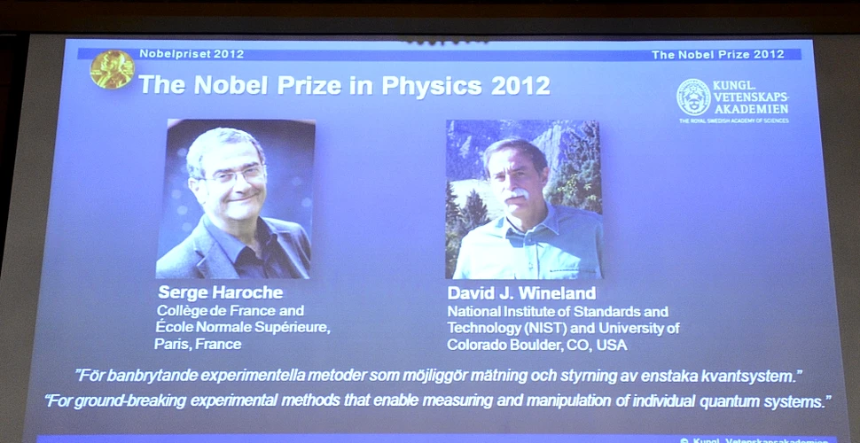 Au fost desemnaţi câştigătorii Premiului Nobel pentru Fizică 2012