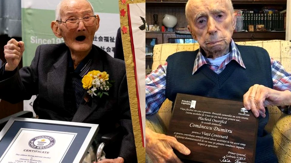 După moartea celui mai bătrân bărbat din lume, un român a urcat pe locul doi în topul mondial al longevităţii