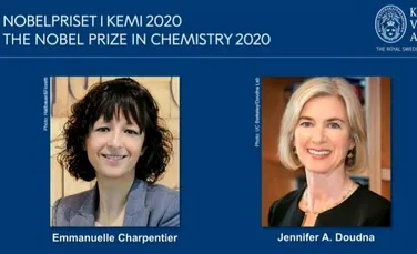 Laureatele Nobelului pentru Chimie 2020 sunt Emmanuelle Charpentier și Jennifer Doudna