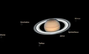 VIDEO. Cu ocazia apropierii de Terra, Hubble a realizat imagini superbe şi detaliate cu Marte şi Saturn