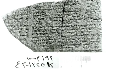 A fost descoperit un text mesopotamian dispărut, datând de aproape 3.000 de ani