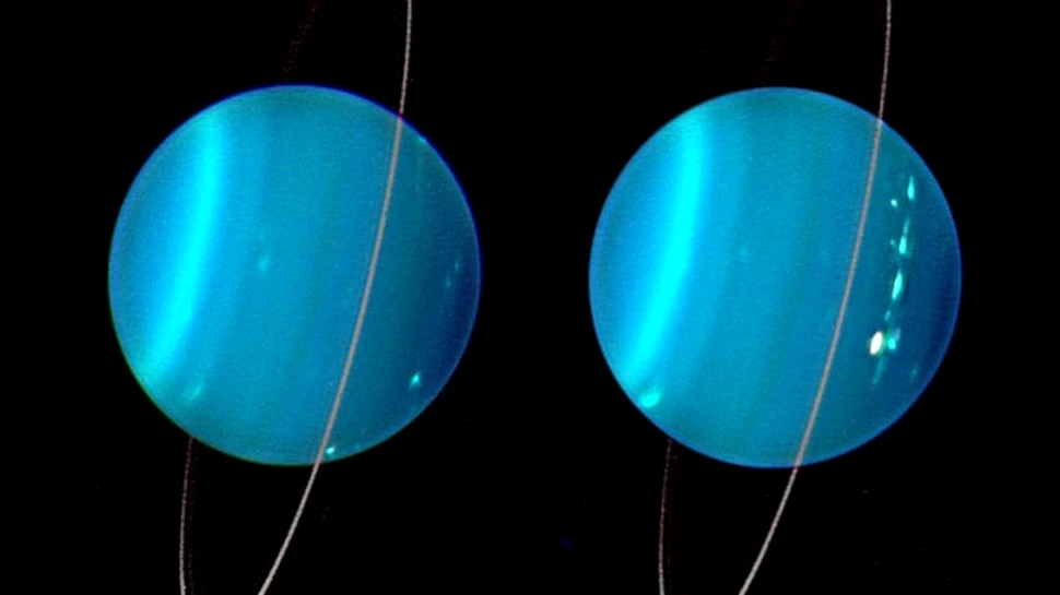 Un nou studiu explică bizareriile planetei Uranus: de ce are axa înclinată şi temperaturi extrem de scăzute