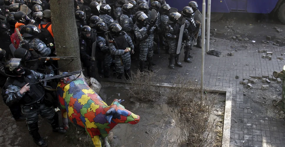 Fotografia zilei – Lupte sângeroase pe străzile Kievului