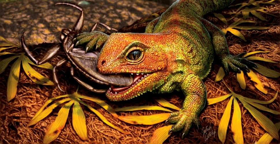 Cum arăta reptila preistorică ce a trăit odată cu dinozaurii?