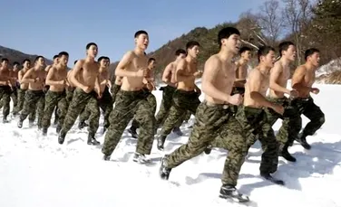 Cum se infrunta iarna in Coreea de Sud (FOTO)
