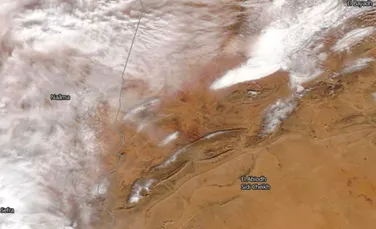 Pentru al doilea an consecutiv a nins în Sahara
