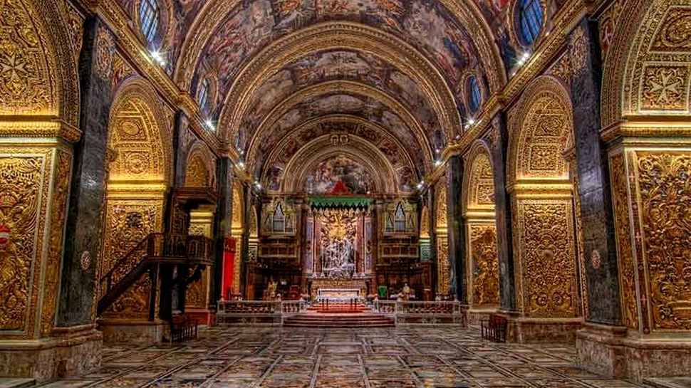 Pavimentul deosebit din interiorul Co-Catedralei Sf.Ioan din Valletta. Ce secrete ascunde acesta încă din anul 1606 – GALERIE FOTO