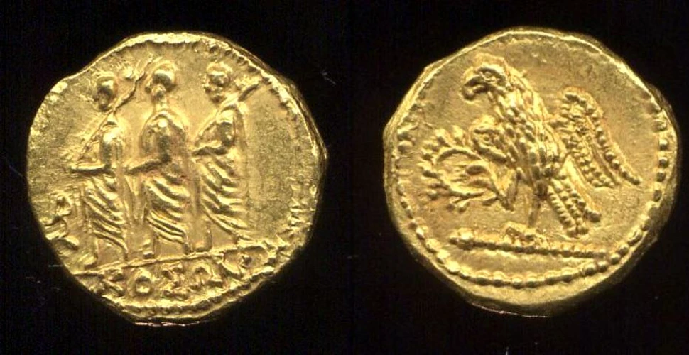 Trei monede dacice din aur de tip Koson au fost restituite autorităţilor române