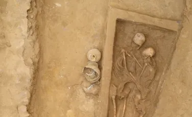 Soț și soție, îmbrățișați pentru eternitate. Mormânt unic descoperit de arheologi în China