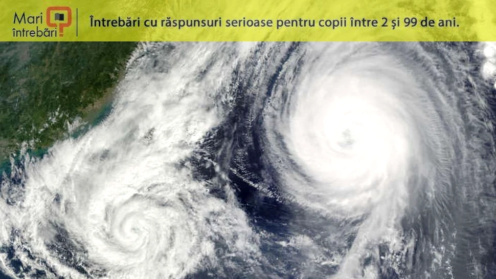 Ce se întâmplă atunci când două uragane se întâlnesc?