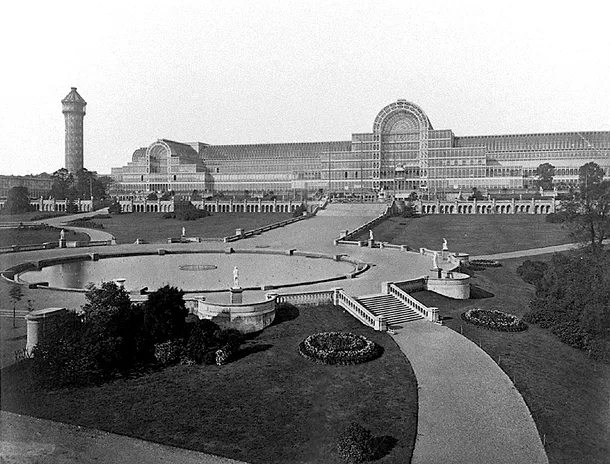 Crystal Palace în 1854