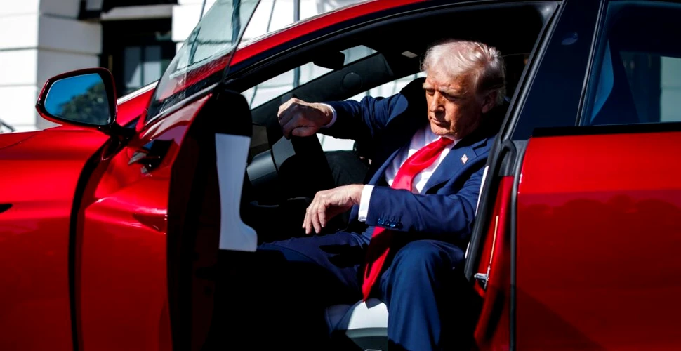 Cum vrea să scape Donald Trump de autoturismul Tesla, cumpărat în martie?