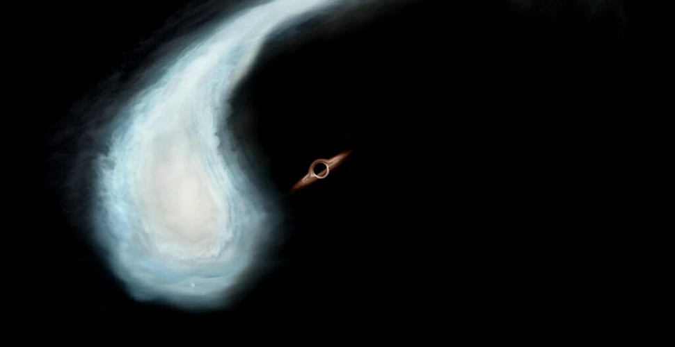 Un „mormoloc” în jurul unei găuri negre, descoperit aproape de centrul Căii Lactee