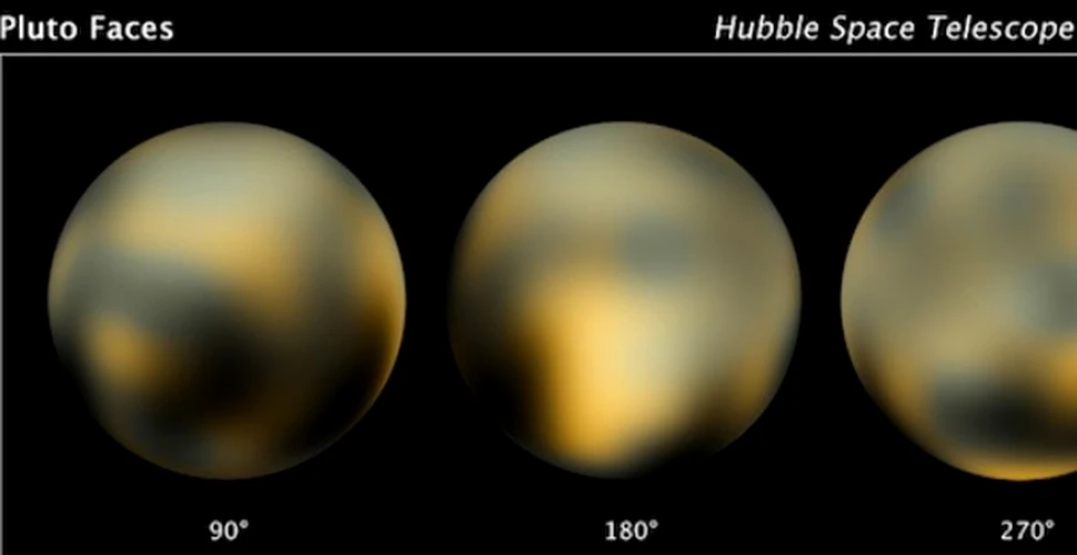 Pluto isi schimba culoarea