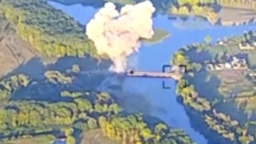 Armata ucraineană a distrus încă un pod din regiunea Kursk