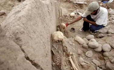 O mumie pre-incasa, dezgropata in Lima