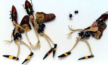 Creaturi fantastice realizate din paine si insecte (FOTO)