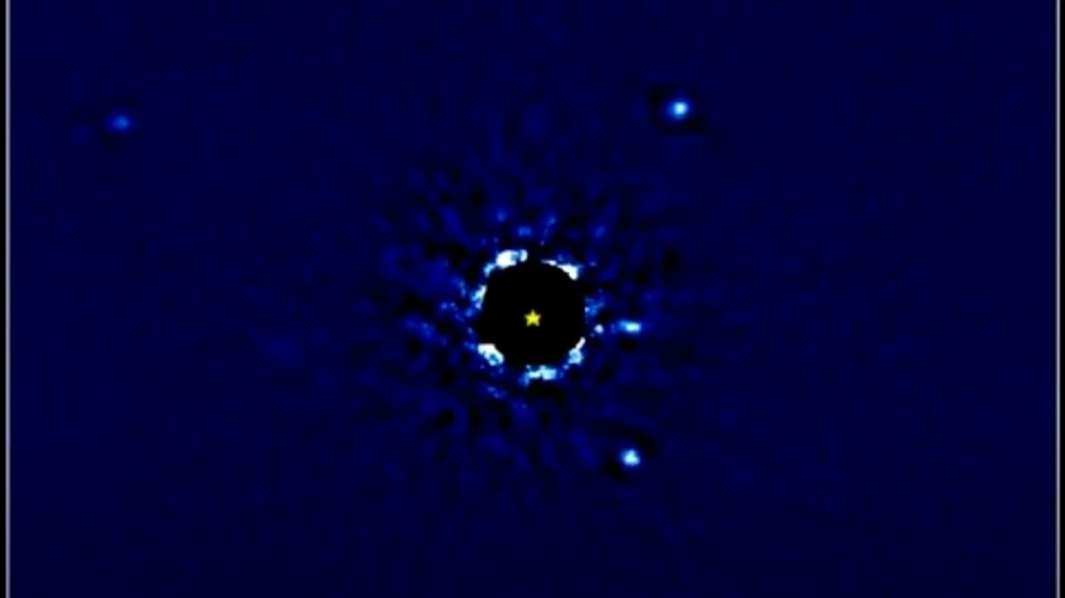 Imagini incredibile arată planete care înconjoară o stea la peste 130 de ani-lumină de Terra