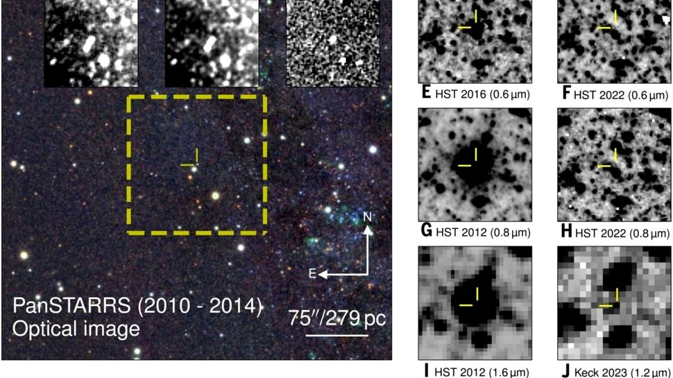 Fenomen ciudat în galaxia vecină Andromeda: O stea colapsată nu a mai trecut prin faza de supernovă