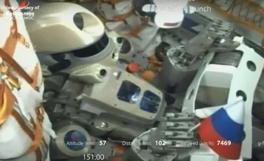 Robotul umanoid rusesc Fedor a ajuns pe Staţia Spaţială Internaţională şi a cerut scuze pentru întârziere