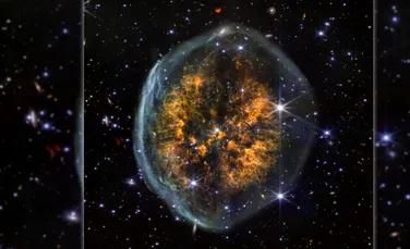 Telescopul Webb a surprins o nebuloasă bizară în formă de creier