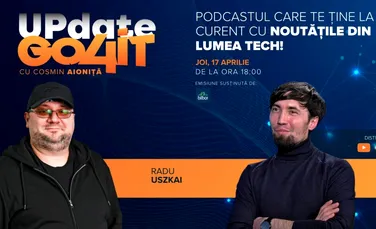 „Update Go4it” #20: Radu Uszkai despre AI și învățământul din România