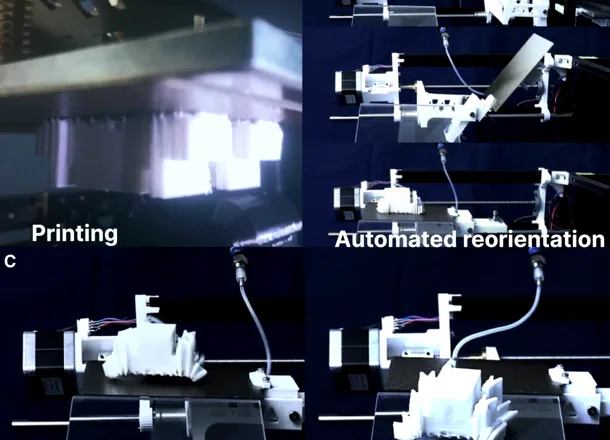 Un robot creat dintr-o singură bucată a ieșit „pe picioare” din imprimanta 3D