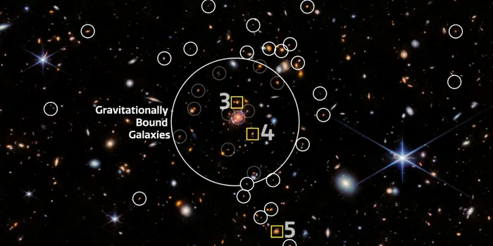Telescopul Webb a ajutat astronomii să găsească un oraș galactic în plină construcție