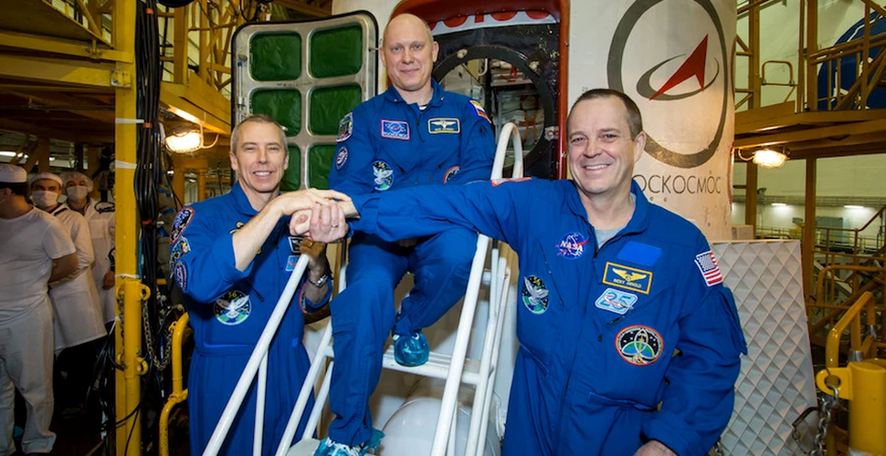 O rachetă Soyuz cu trei membri la bord va fi lansată astăzi către Staţia Spaţială Internaţională