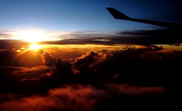 Raiul vazut prin hubloul unui avion (FOTO)