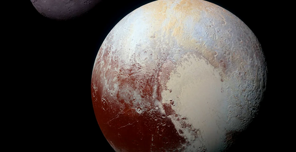 Pluto – o lume activă, cu o culoare spectaculoasă. Noi informaţii despre planeta pitică – FOTO