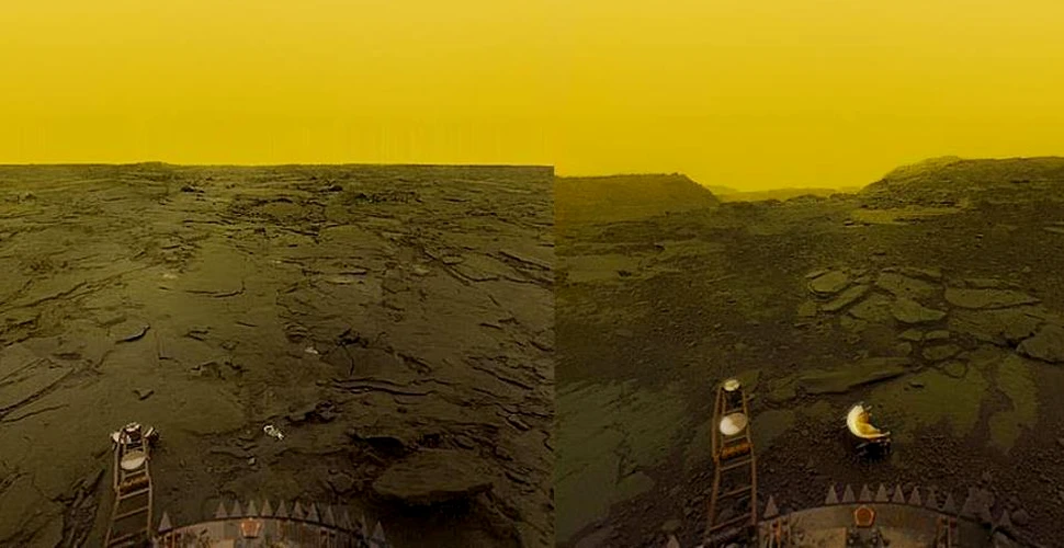 Sonda sovietică Venera 13, apogeul explorării planetei Venus. Cum a rezistat aparatul în cea mai ostilă lume şi cum a reuşit să trimită singurele imagini color de la suprafaţă – GALERIE FOTO