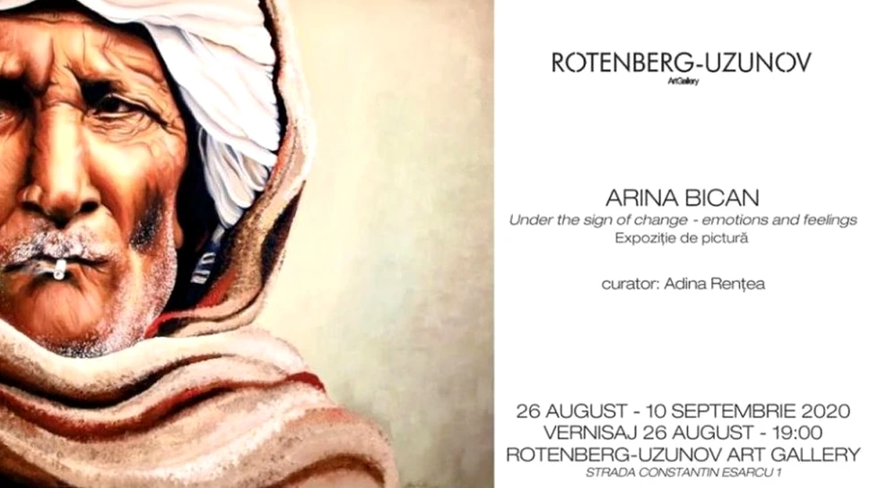 Expoziția „Under the sign of change – emotions and feelings”. Artă care inspiră rafinament și sensibilitate