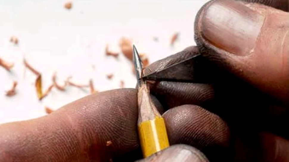 Uluitoarele scuplturi in creion ale lui Dalton Ghetti (FOTO)