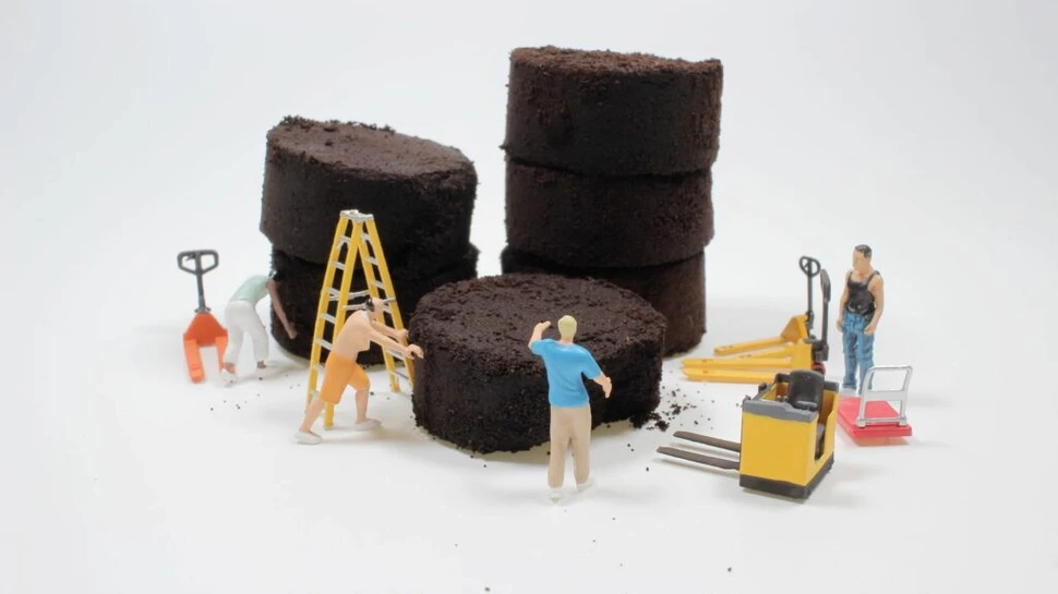 Betonul din zaț de cafea este cu 30% mai rezistent decât cel obișnuit