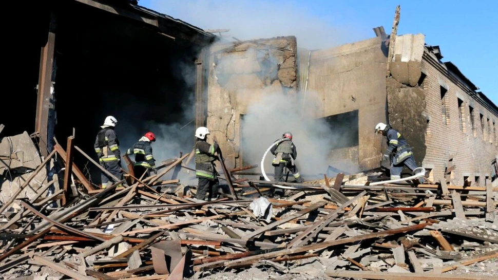 Rachetele rusești au distrus unitatea de urgență din Nikolaiev și un transport de ajutoare umanitare