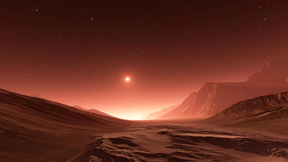 Izvoare termale de pe Marte ar putea indica faptul că această planetă a fost locuită