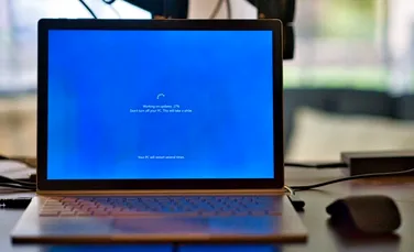 Microsoft a schimbat ecranul albastru cu cel negru, în Windows 10