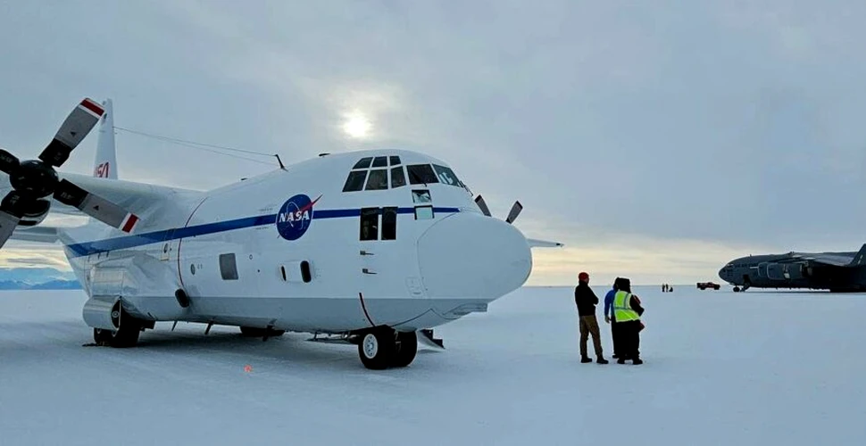 Avionul NASA C-130 a efectuat primul zbor în Antarctica