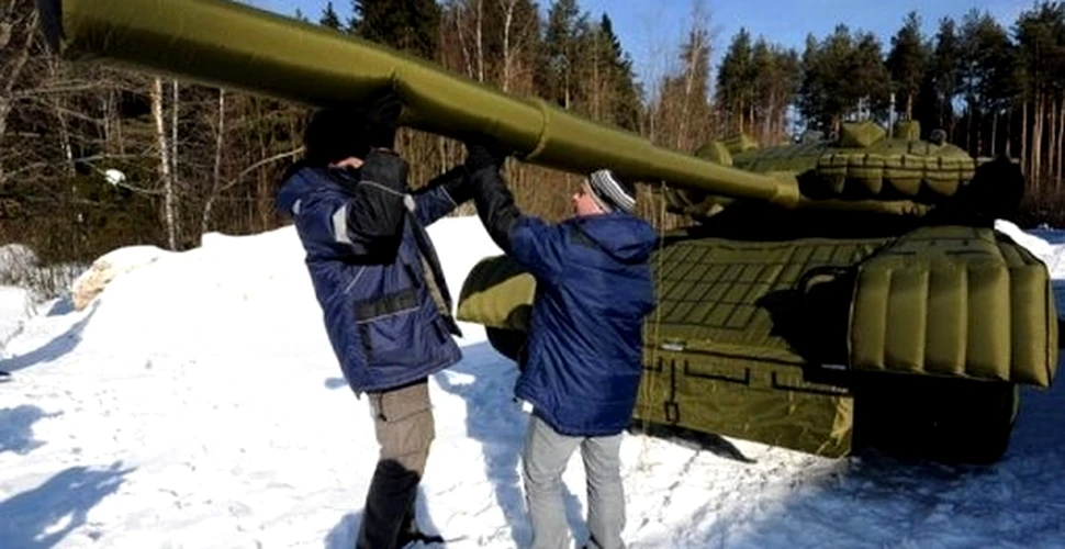 Armele secrete ale Rusiei – tancurile gonflabile