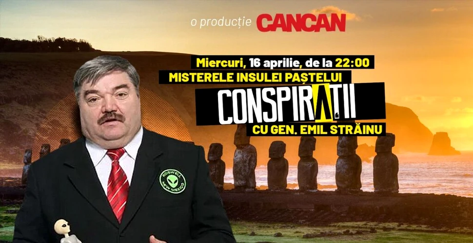 „Conspirații cu gen. Emil Străinu” începe miercuri, 16 aprilie, de la 22:00, LIVE pe YouTube CANCAN