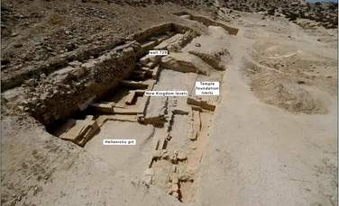 Ulcior cu numele fetei lui Nefertiti, descoperit într-un oraș egiptean antic