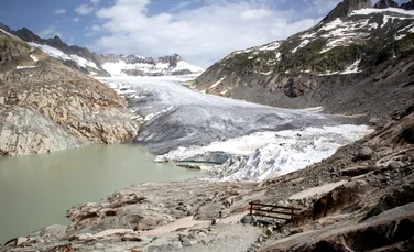 Ghețarii elvețieni trec prin cea mai mare rată de topire din istorie