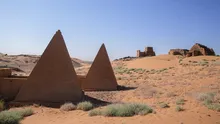 Piramidele din Meroe, unice în lume prin arhitectura lor, în pericol din cauza războiului din Sudan