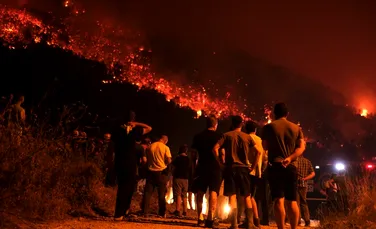 Sute de oameni evacuați în Turcia. Incendiile de vegetație fac ravagii