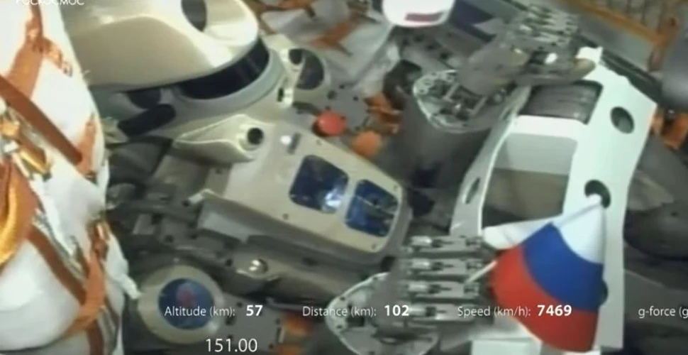 Echipajul de pe ISS a relocat o navetă spaţială Soyuz pentru a permite robotului umanoid rus Fedor să se conecteze la Staţia Spaţială